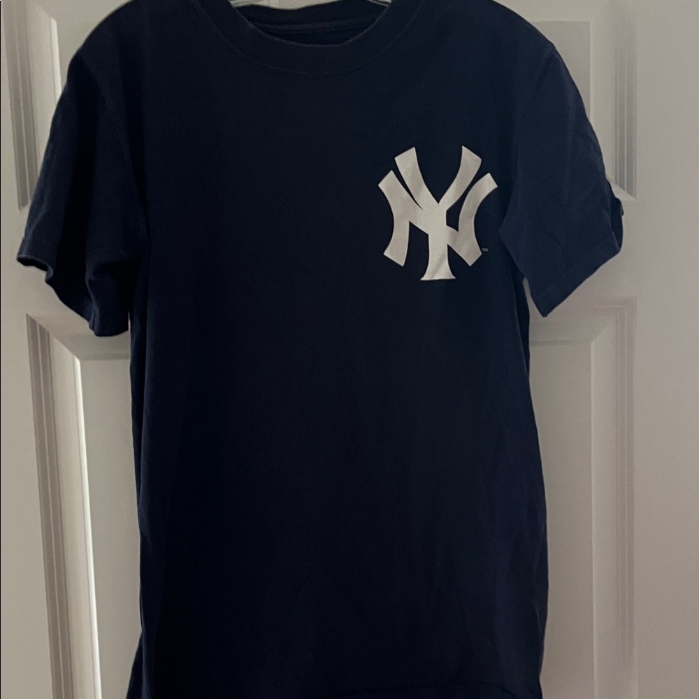 Kids Navy Blue Graphic T-Shirt